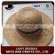 10 years experience wholesale cheap straw lady boater hats
