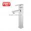 Brass chrome bathroom bath faucet single wall mounted lever bath shower mixer