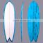 2015 hot selling colorful PU surfboard/blue surfboards