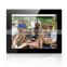 family photo frame with 12 " lcd with muti function with wall mount digital photo frame