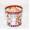 Colorful Glass Candle Holder for Church and Christmas Decoration
