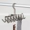 Icegreen Silver Tie and Belt Hanger Hook Accessory Rack for Closet Accessories