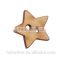 factory wholesale 4 holes natural wooden button for garment
