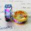 Wholesales Jewelry Beveled Edge High Polished Titanium Pair Ring Camo Wedding Ring