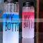 500ml Water Cup Transparent My Bottle / lemon juice bottle / plastic water bottle