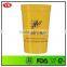 Customized 16 oz plastic Smooth Stadium cup