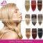 Thick Black 100 Human Hair Extensions Clip In Cheap