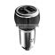 high sales colorful safety 5V 2.4A genuine leather car charger