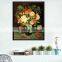 Van Gogh canvas Vase with Carnations painting for office wall decoration
