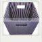 High quality foldable fabric storage box with handles