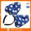 Cheap headband/ new style ear headband for party/big blue satin party headband