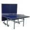 Aluminium outdoor tennis table/Promotion foldable&movable ping pong table