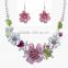 Statement necklace flower type allibaba com statement jewelry