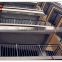 ISO9001 galvanized steel electrostatic spraying retractable railing