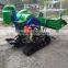 MINI TRIANGULAR CRAWLER-TYPE RICE AND WHEAT COMBINE HARVESTER