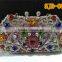 Fashionable high class shiny evening crystal handbag with rhinestone different style available