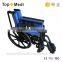 manual plastic detachable armrest and footrest wheelchair for sale