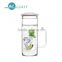 wholesale Patented Design 400ml glass teapot glass pot high borosilicate glassware with glass filter JA443