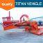 TITAN 80 ton capascity front loading gooseneck lowboy trailer