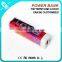 2015 newest color exclusive 2000mah 2200mah 2600mAh 3000mah portable power bank