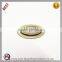 Custom Fashion Decorative Antique Metal nameplate for handbag