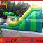 Brand New 24 ft Tall Dual Lane Tropical Inflatable Water Slide For Party