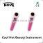 new technology intensity face and impove skin color cool warm galvanic beauty machine