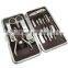 Bonvatt Hot sell cheap 12pcs manicure set baby grooming kit