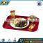 food plastic tray for refectory