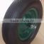 high quality competitive price 4.00-8 line pattern pneumatic rubber wheel with axle
