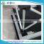 1mx1m folding anti-skid plywood stage with 0.6m height stage risers