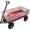 children wooden hand pull cart