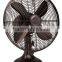 12" Metal Fan, Brushed Nickel Finish (Table Fan, Portable Fan)