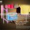 Double rods garment telescopic drying rack