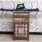 wicker drawer wood folding ironing board