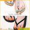 500 PCS Women Ladies Home Salon ABS Artificial False Toenails Toe Nail Art Tips Decoration