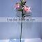 Home garden creepers decoration 110cm Height artificial pink 2 flowers 2 bud Lily making EBHH04 2211