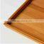 Best quality bamboo plain wood tray for coffee