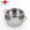 2016 best quality 4pcs stainless steel chinese-style soup pot set/cooking pot