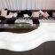 Fashionable Design LED Bar Furniture Snake Bench for Decoration