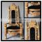MD-0029-01 Antique golden king throne chair in hot selling