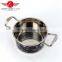 New design 5pcs Decal Stainless Steel Soup Pot kitchen cookware