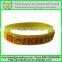 silicone anti mosquito bracelet with mosquito logo printed