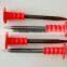 flat cold chisel with different rubber protector, cold chisel for carving