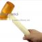 Multi functional rubber hammer wooden handle