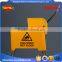 36L mop bucket with wringer side press plastic