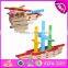 Wooden imagination building block bricks toy W13D153