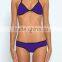 summer new Hot sexy pure color women bikini set bandage swimsuit