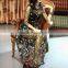 Maxnegio maxi dress woman long sleeve embroidery guinea brocade women casual dress
