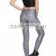 MGOO 2017 Fashion Manufacturer Custom Jersey Leggings 90 Polyester 10 Spandex Leggings Grey Mermaid Scale Print